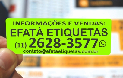 ETIQUETAS ESPECIAIS CORRETAGEM 32X99 MM VERDE FLUORESCENTE